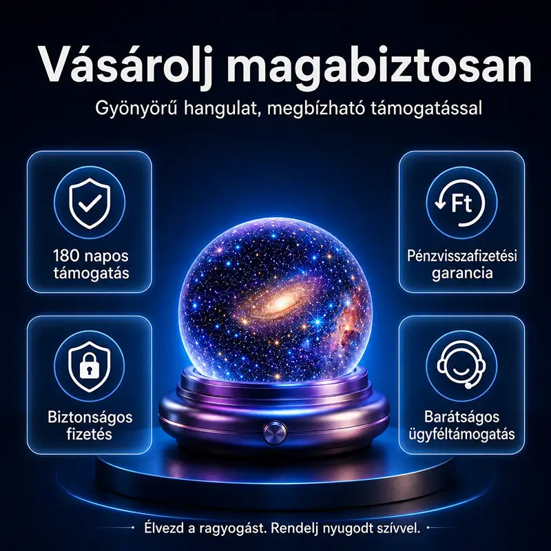 Topacme® 🌌 Éjszakai fényprojektor 🔮🔮