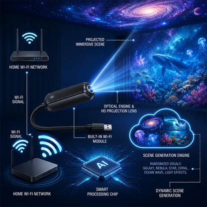 Topacme® Night Light Projector✨🔮