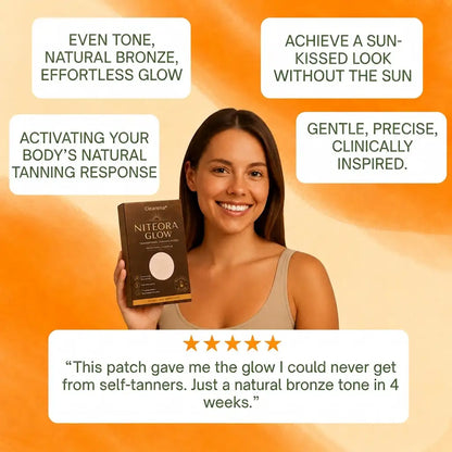 𝐂𝐥𝐞𝐚𝐫𝐞𝐧𝐚® Transdermal Tanning Patch ✨⚡ No Sun, No Streaks, Just a Natural Bronze Glow 🌞