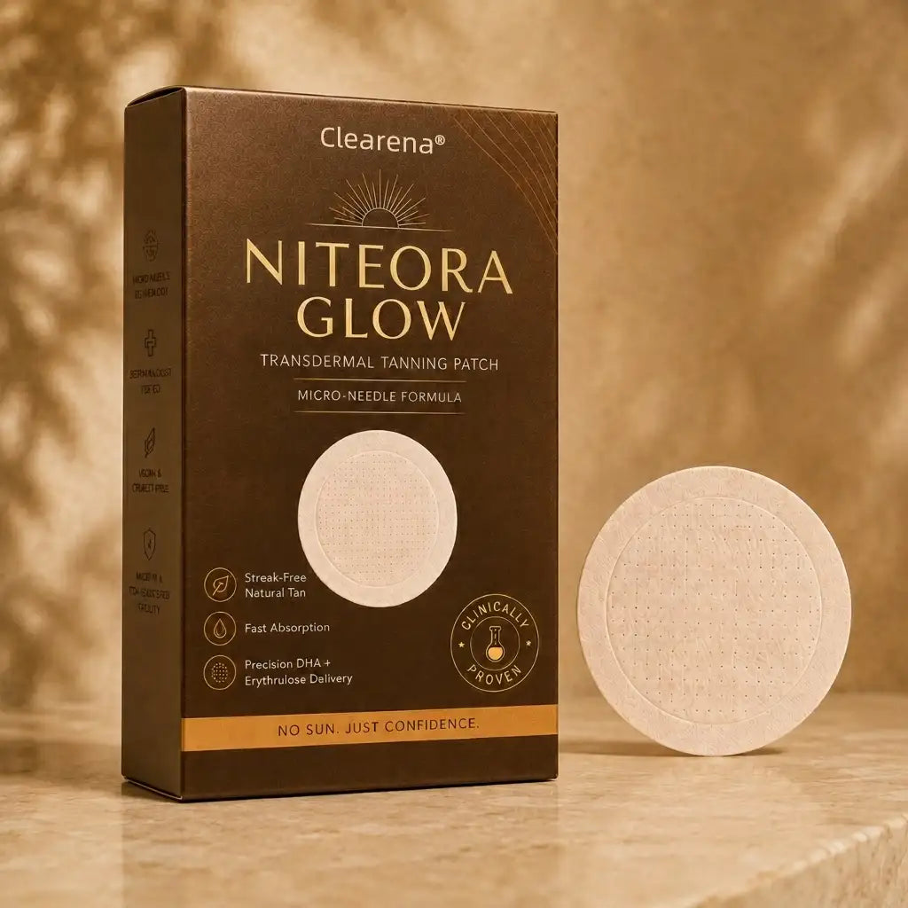 ✨ 𝐂𝐥𝐞𝐚𝐫𝐞𝐧𝐚®Transdermal Tanning Patch ⚡ No Sun, No Streaks, Just a Natural Bronze Glow 🌞