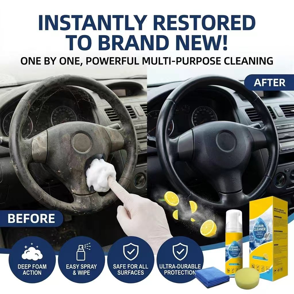 Last Day 80% OFF💦4-in-1 Multi-Enzyme Foam Cleaner✨