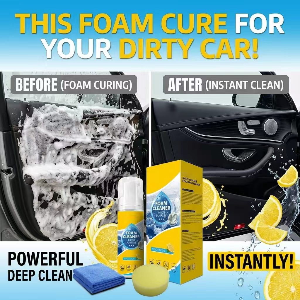 Last Day 80% OFF💦4-in-1 Multi-Enzyme Foam Cleaner✨
