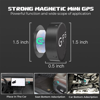Oveallgo™ EasyFind X InvisibleEye Mini Magnetic GPS Tracker