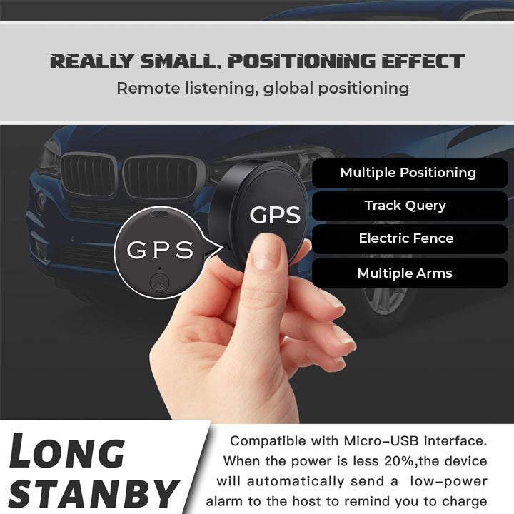 Oveallgo™ EasyFind X InvisibleEye Mini Magnetic GPS Tracker
