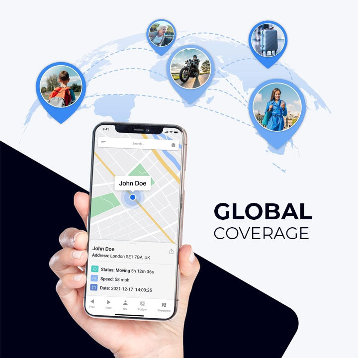 Oveallgo™ EasyFind X InvisibleEye Mini Magnetic GPS Tracker
