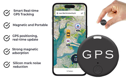 Oveallgo™ EasyFind X InvisibleEye Mini Magnetic GPS Tracker