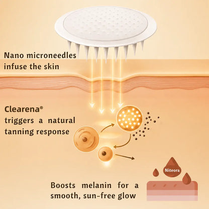 𝐂𝐥𝐞𝐚𝐫𝐞𝐧𝐚® Transdermal Tanning Patch ✨⚡ No Sun, No Streaks, Just a Natural Bronze Glow 🌞